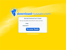 Tablet Screenshot of downloadmyseats.com